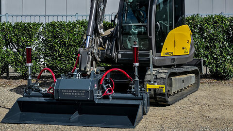 TDB Combi Leveller type Excavator