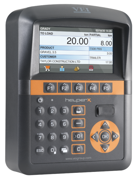 Vei weegsysteem helper x