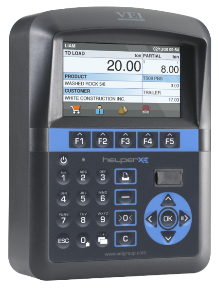 Vei weegsysteem helper x