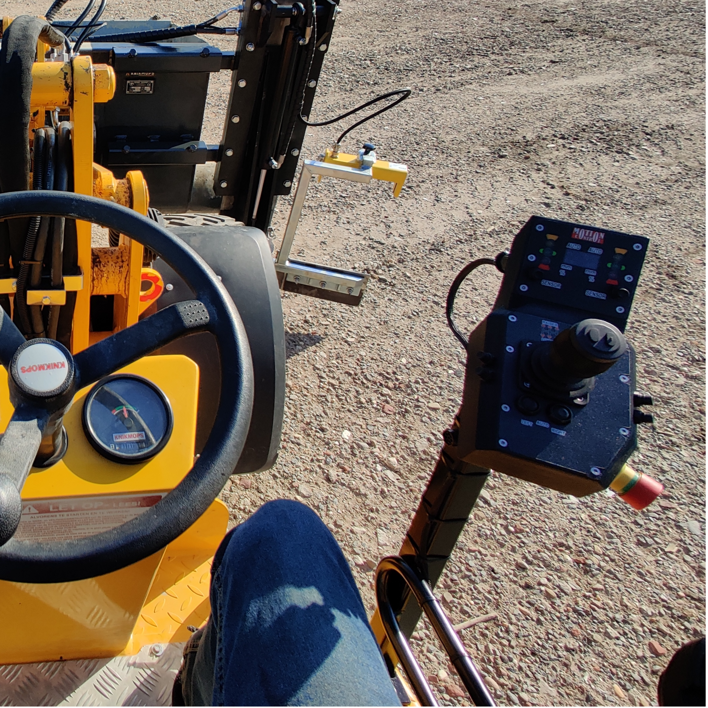 2D besturing machine